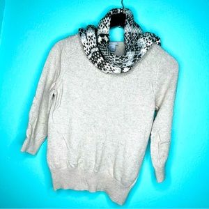 Scarf & sweater bundle deal